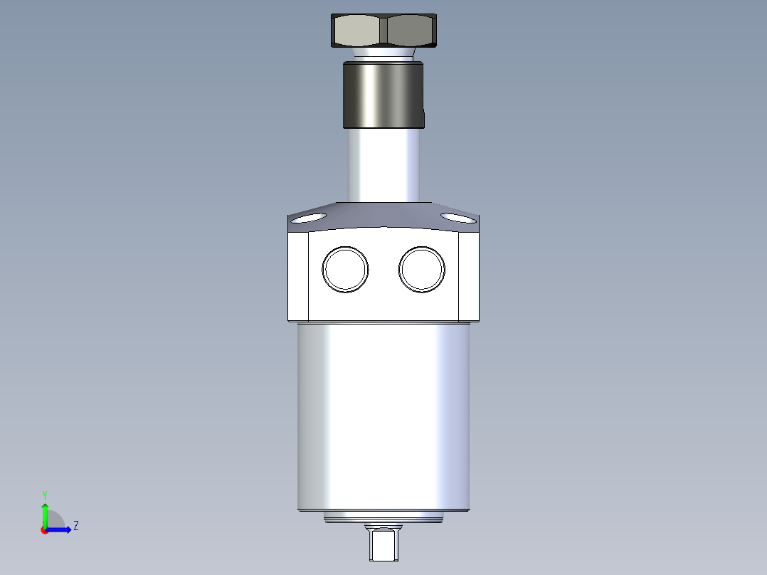 KOSMEKLHA0360-SRD_R01多系列多零件图纸模型左视图