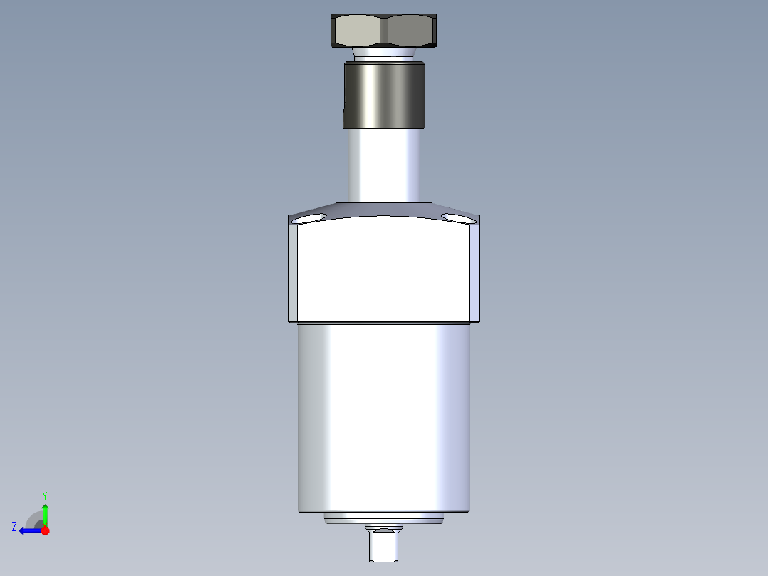 KOSMEKLHA0360-SRD_R01多系列多零件图纸模型右视图