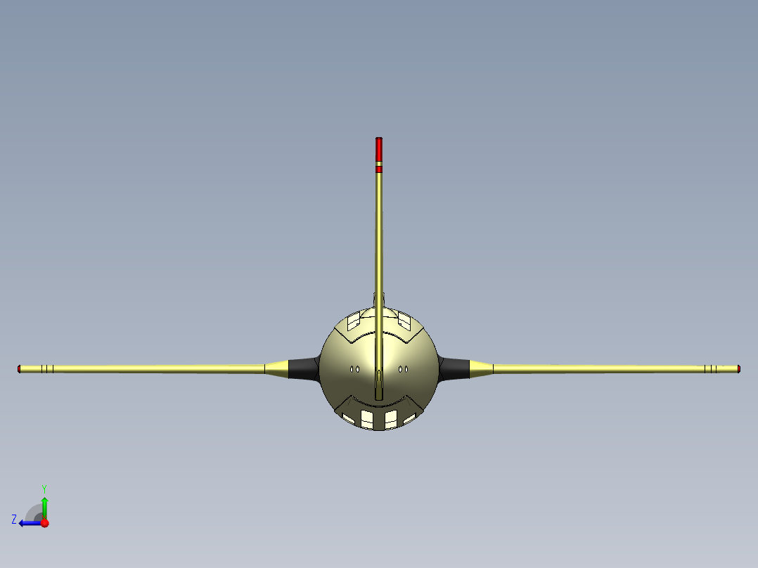 AUV（自主水下航行器）--sw右视图