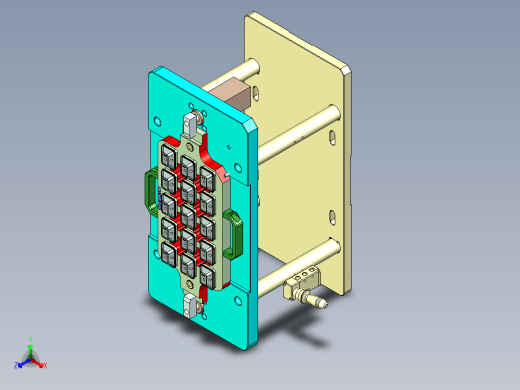 G2-B-笔记本CNC工装夹具三维模型CNC1