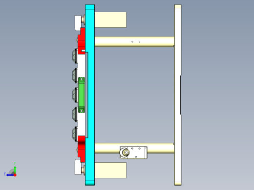 G2-B-笔记本CNC工装夹具三维模型CNC1右视缩略图