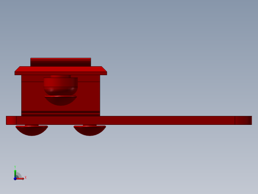 怡合达门把手_XAT0200-2前视缩略图