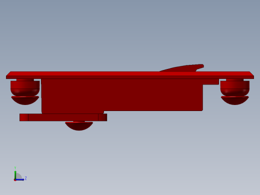怡合达门把手_XAT0200-2左视缩略图