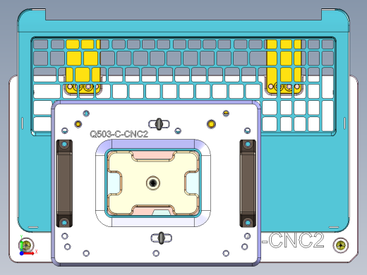 Q503-C笔记本CNC工装夹具三维模型-CNC2-0522前视缩略图
