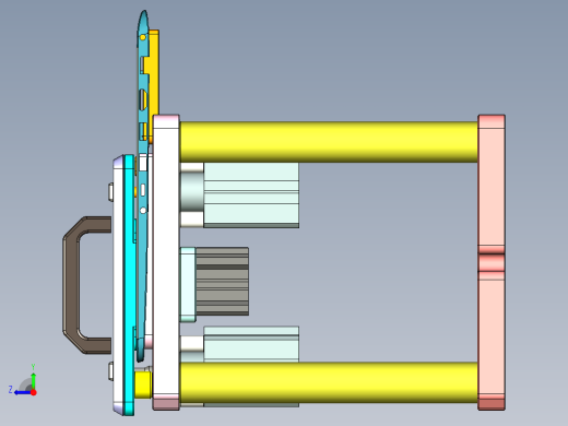 Q503-C笔记本CNC工装夹具三维模型-CNC2-0522右视缩略图