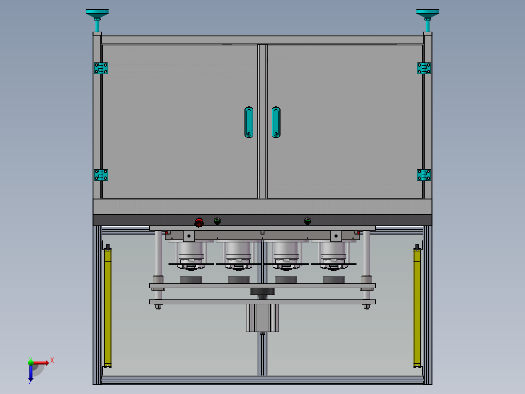 BMC塑封定子清理机sw18可编辑俯视图