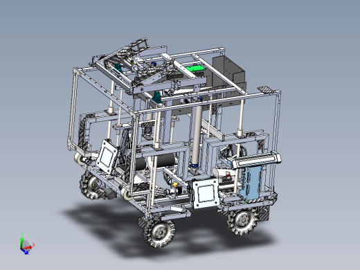 RoboMaster工程机器人深圳大学sw18可编辑+技术文档