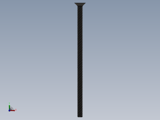 Screw_ISO_10642_M8x170_A2.SLDPRT前视缩略图