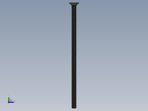 Screw_ISO_10642_M8x170_A2.SLDPRT左视缩略图