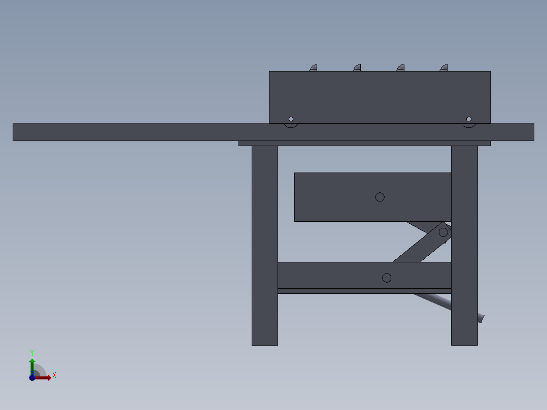 真空压缩机前视图