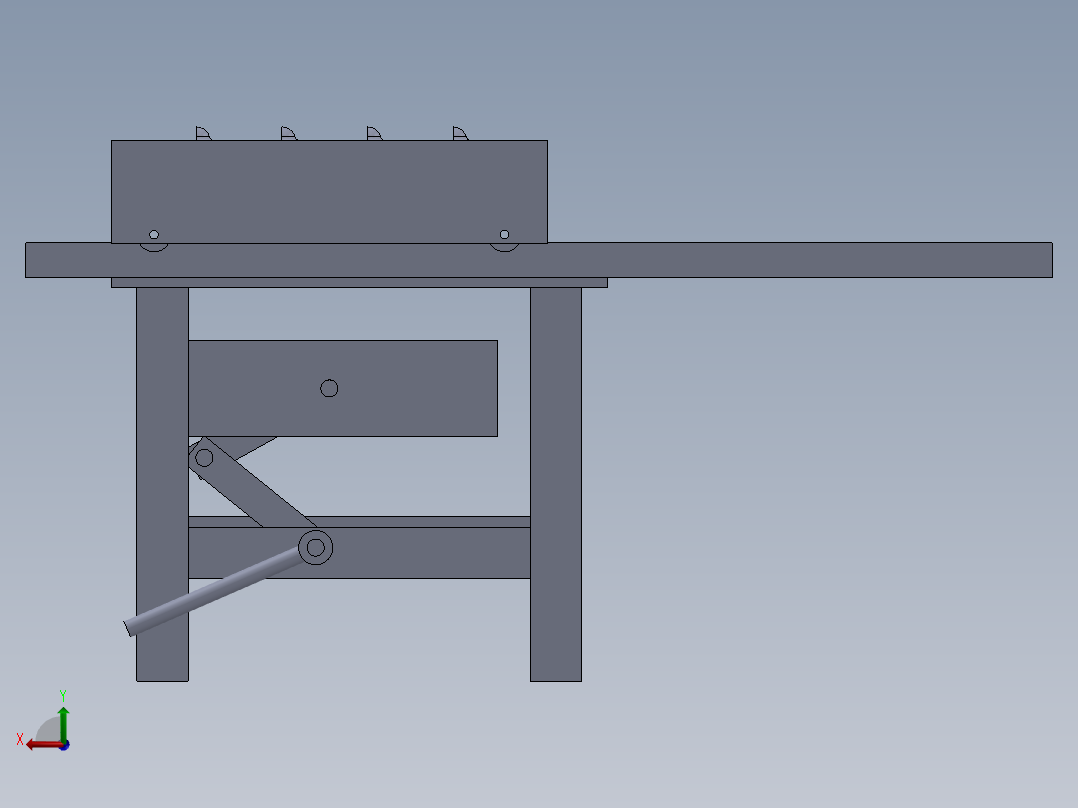真空压缩机后视图