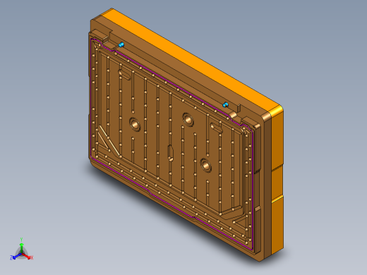 MD1-A-笔记本CNC工装夹具三维模型CNC5LOGO+凹槽-210508