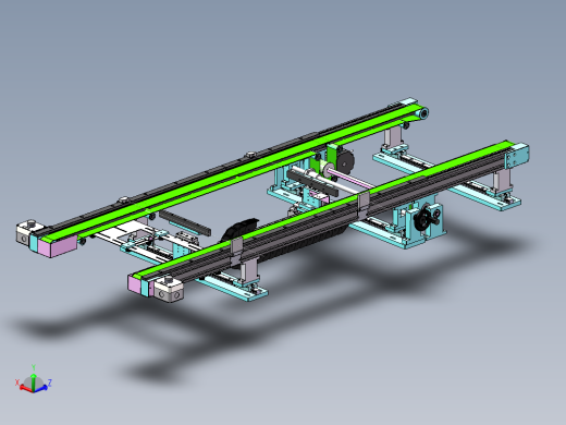 1.86米宽度可调输送机构