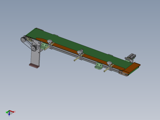 1.05米0.154米皮带输送机构