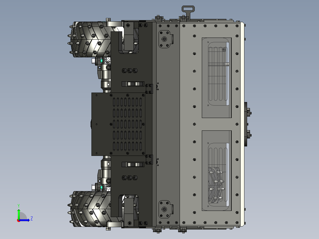A0002547-8X8 塔特拉卡车模型左视图