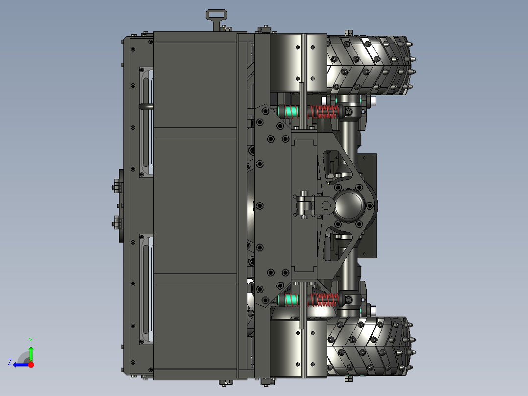 A0002547-8X8 塔特拉卡车模型右视图