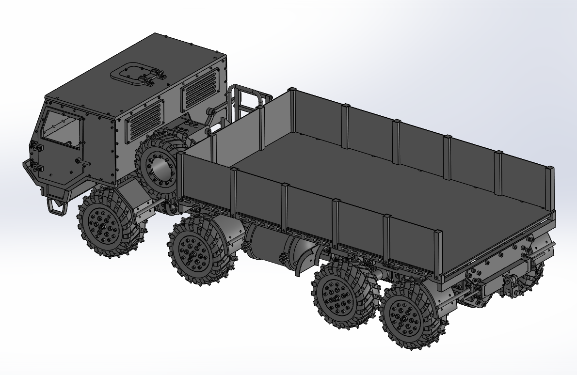 A0002547-8X8 塔特拉卡车模型