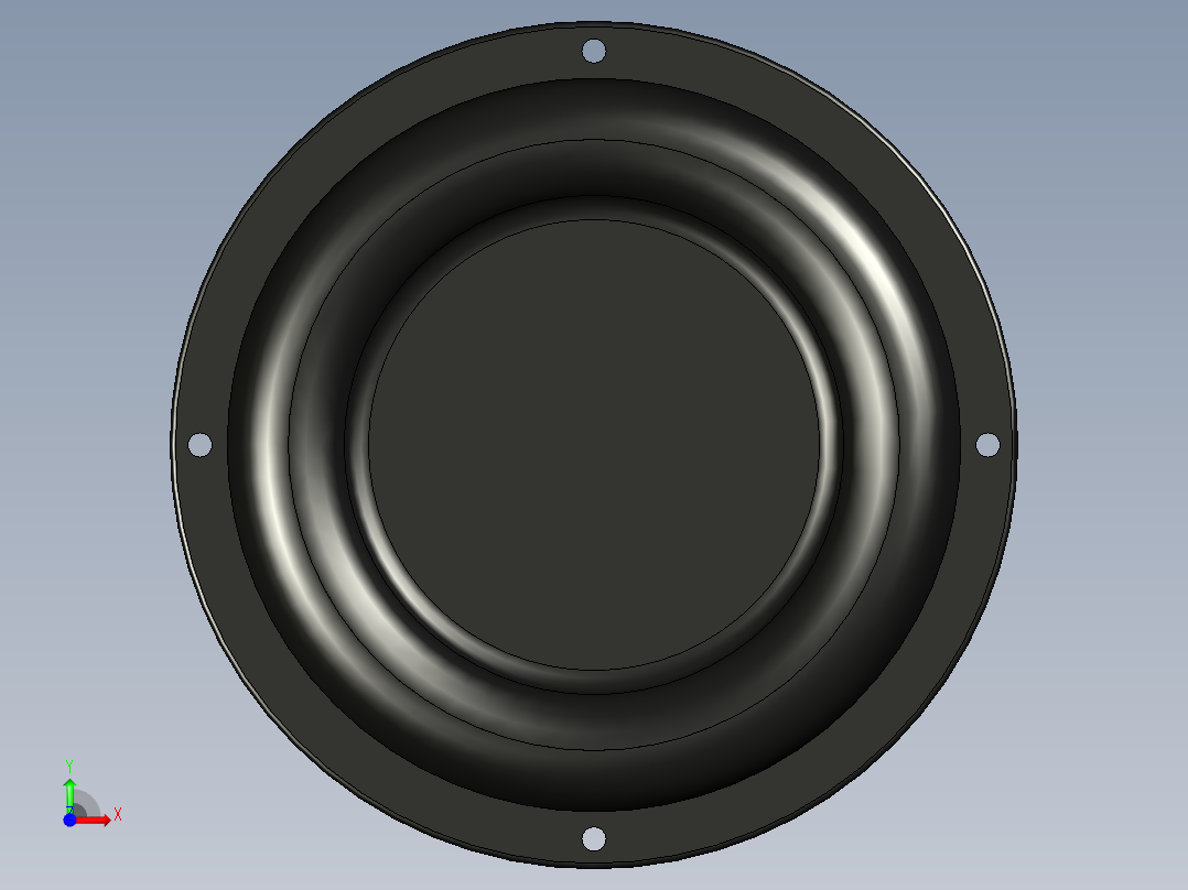 小于曲柄摇臂前视图