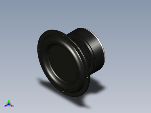 小于曲柄摇臂正等轴测缩略图