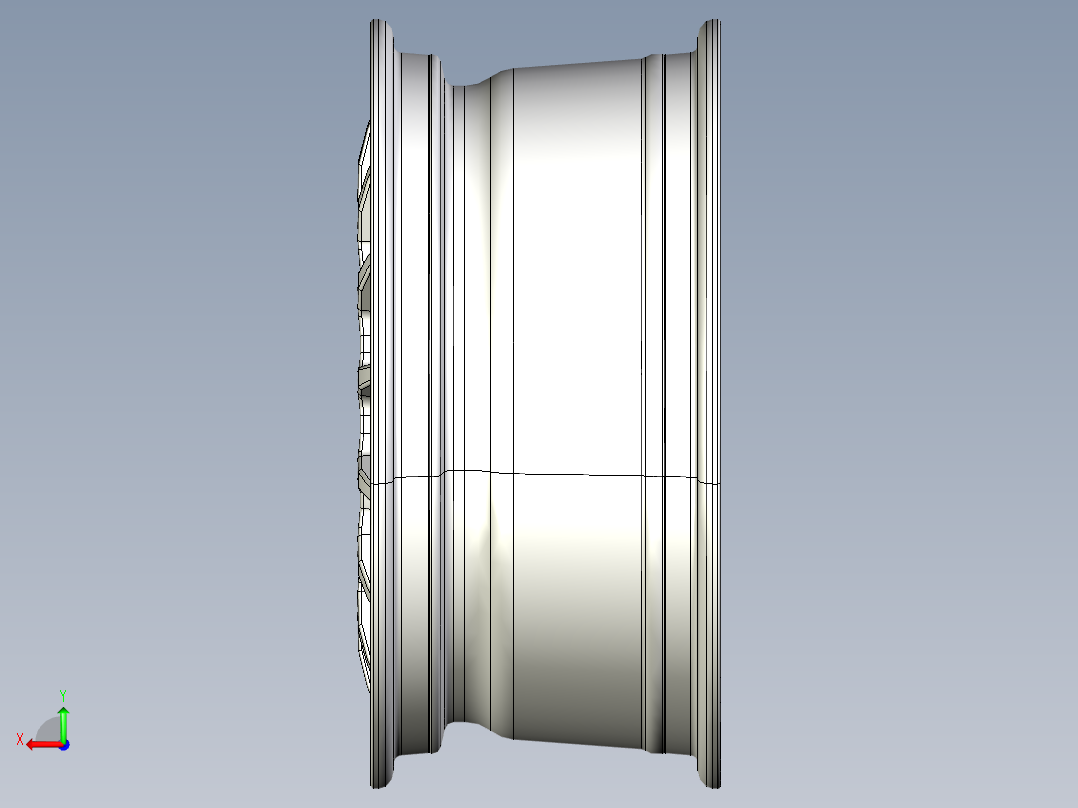 轮毂、轮胎(103)后视图