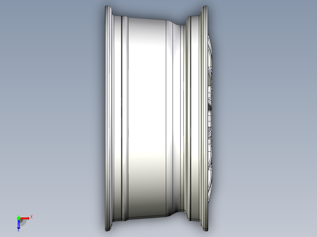 轮毂、轮胎(103)俯视图