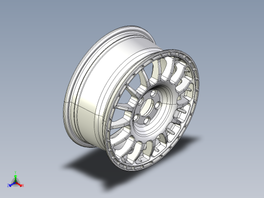 轮毂、轮胎(103)正等轴测缩略图