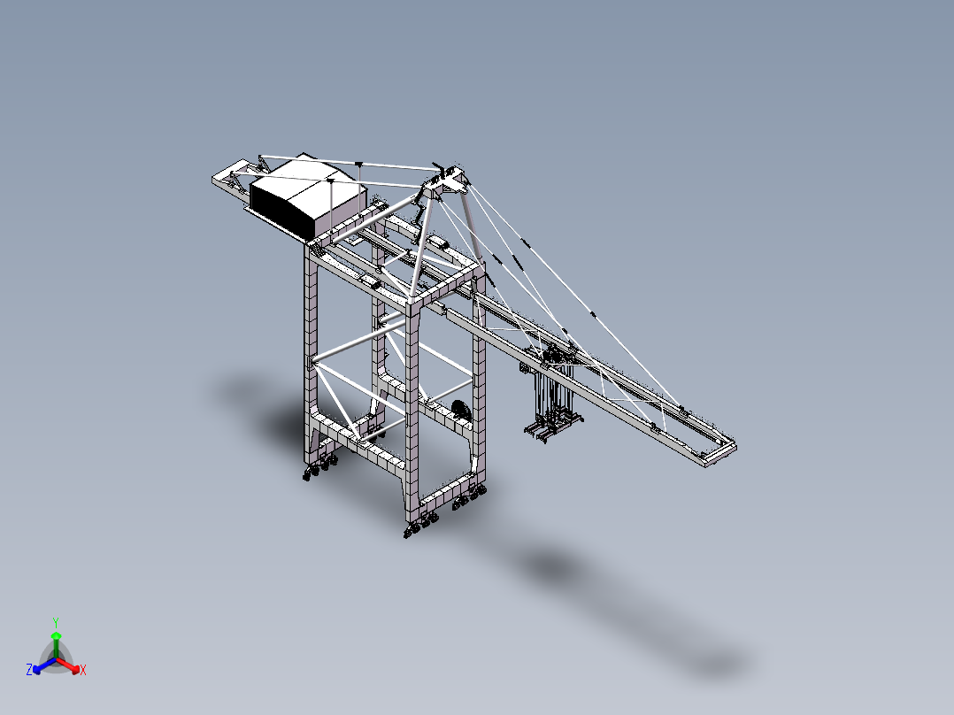 起重机-1(15)正等轴测图