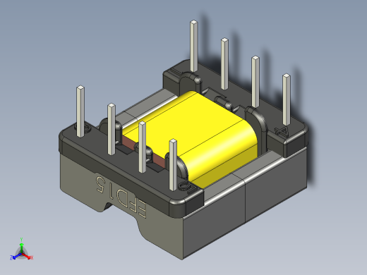 A0002893-EFD15 高频变压器 (有引脚)