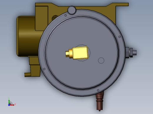 SKF润滑系统solidworks三维图前视缩略图