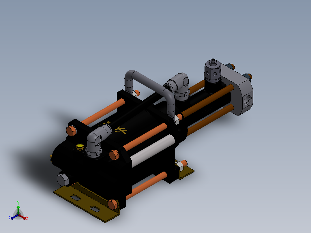 MSB-9000液压缸-泵模型