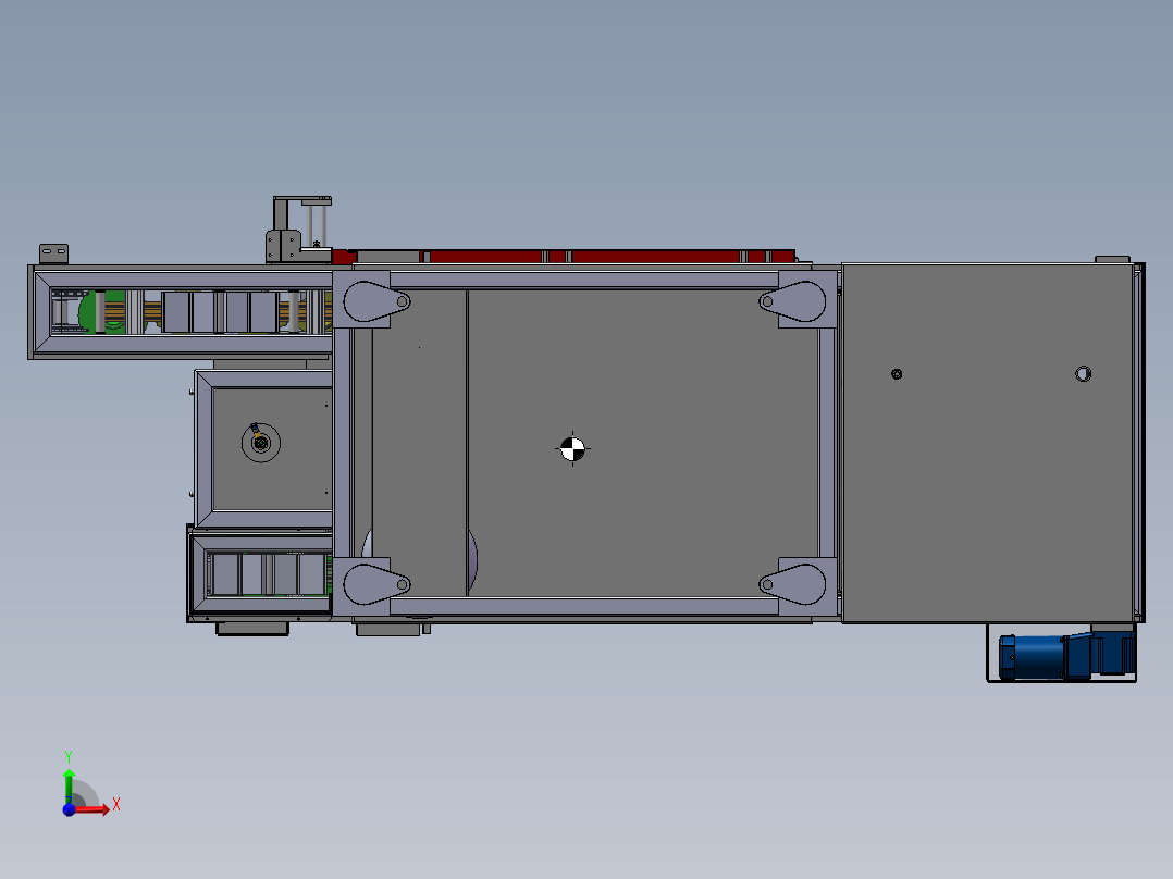 LXYC-BOSS涂油收料机前视图