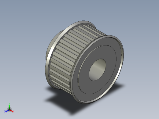 C-12-003-023主轴有挡边带轮_30齿