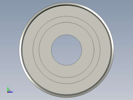 C-12-003-023主轴有挡边带轮_30齿左视缩略图