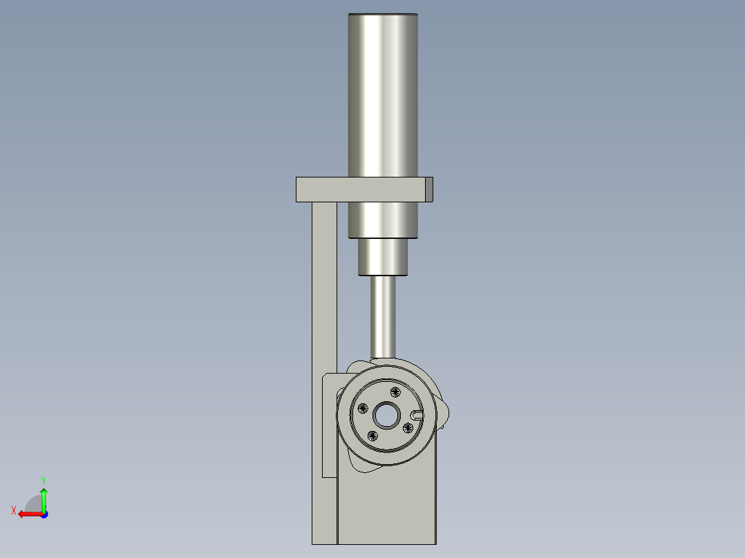 LXYC-BOSS-0400硬度对比组件后视图