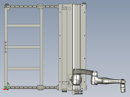 互动式机器人用移动底座后视缩略图