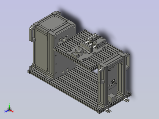 变位机正等轴测缩略图