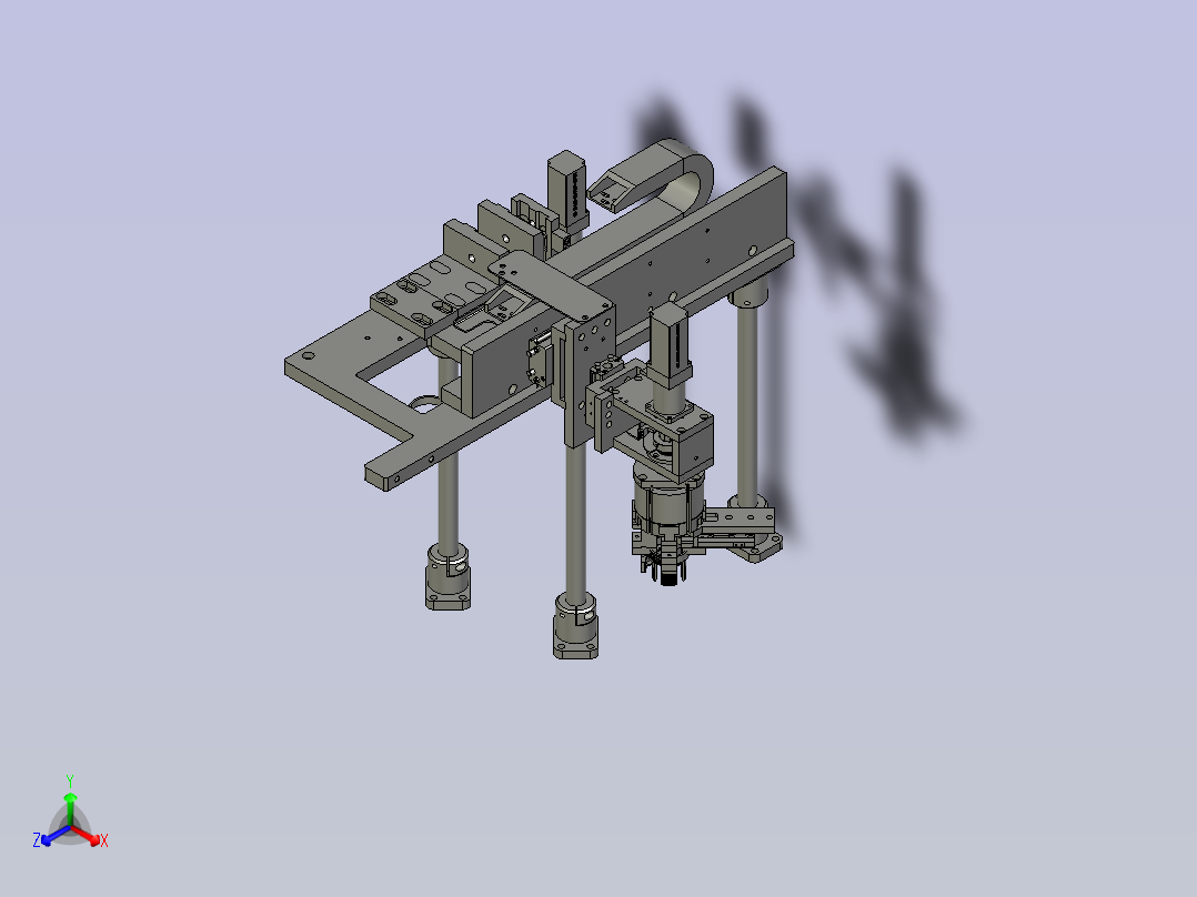 LJ-CJ-700胶圈上料组正等轴测图