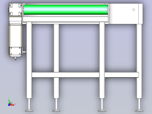 皮带式弯道输送机前视缩略图