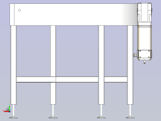 皮带式弯道输送机后视缩略图