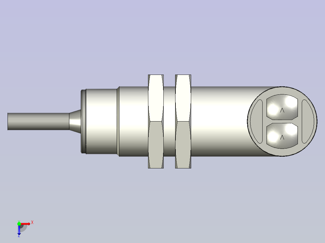 西克sick传感器SICK_VL18-4P3412-Bestell-Nr.6013585俯视图