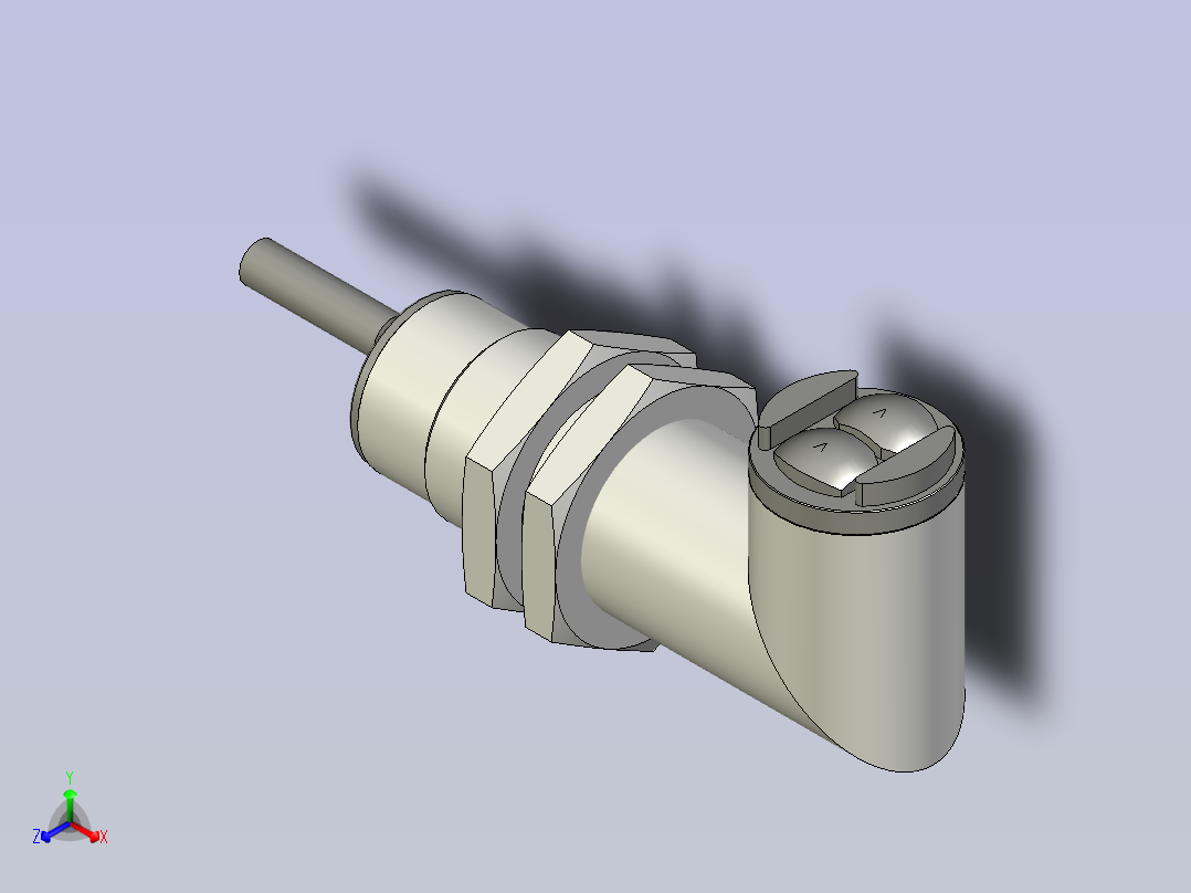 西克sick传感器SICK_VL18-4P3412-Bestell-Nr.6013585正等轴测图