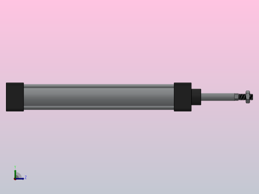 SC气缸SC标准气缸系列SC-32X250-S左视缩略图