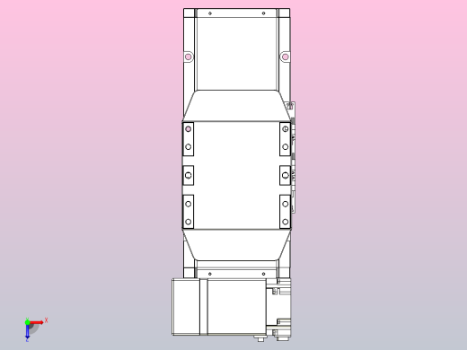 机器人皮带驱动直线轴TPA-GCB-150-P80-L50-LP-M75-N3俯视缩略图