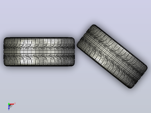 AMG车轮3D最大值俯视缩略图