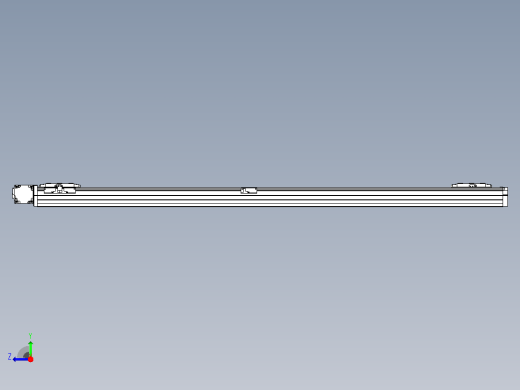 皮带直线轴双滑块型TPA-GCBS-80-P60-L600-DL-M20-N3右视缩略图