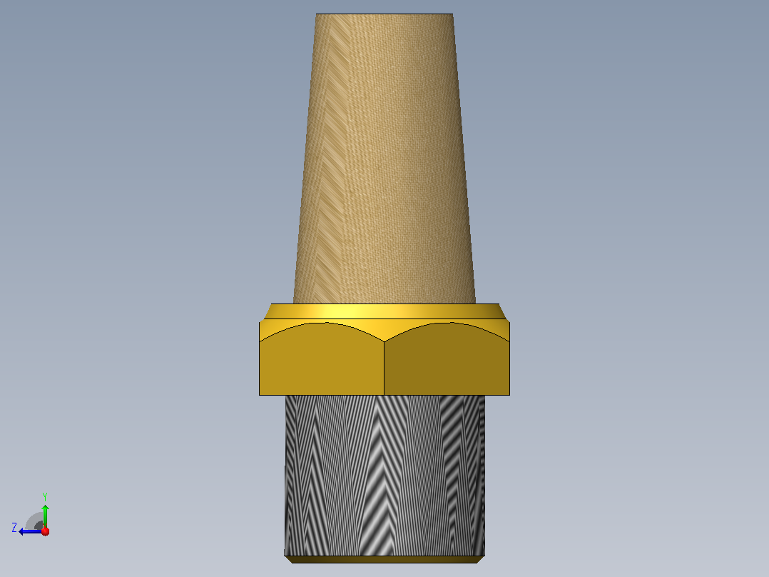 消音器G1″右视图