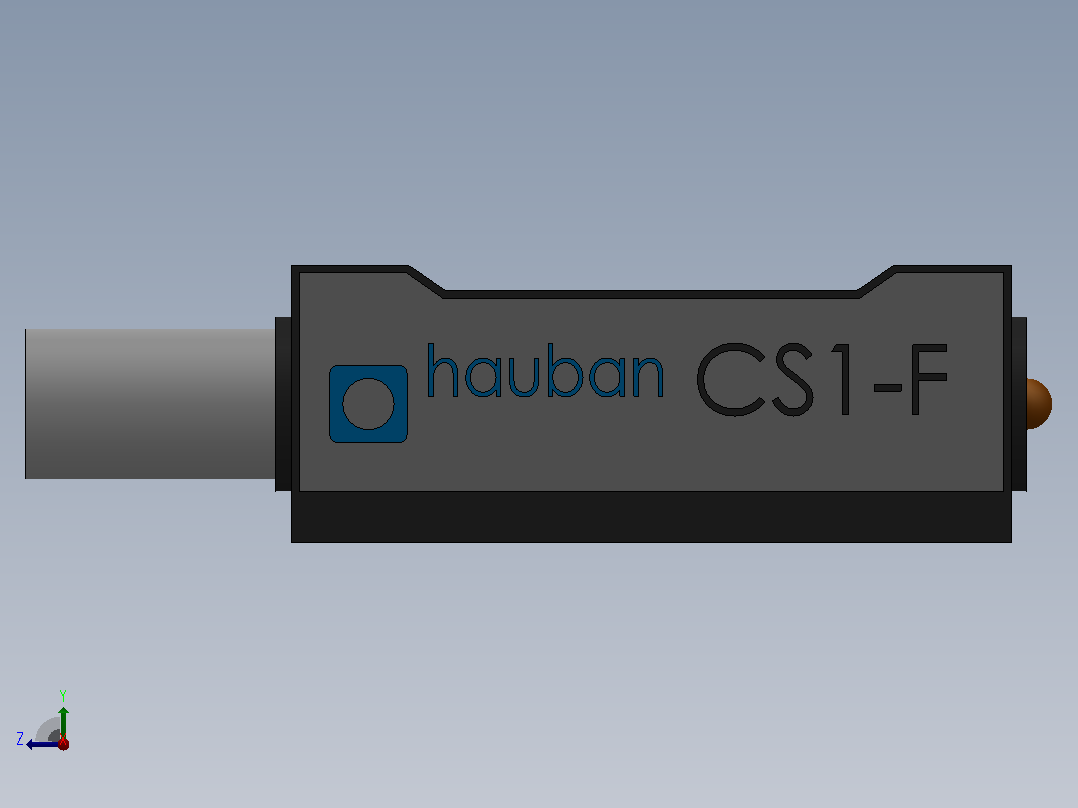 HCS1-F系列磁性开关[HCS1-F]右视图
