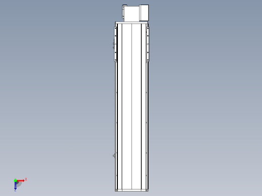 MTB22M标准皮带滑台[MTB22M-L40-750-LD-P75-C3]俯视缩略图