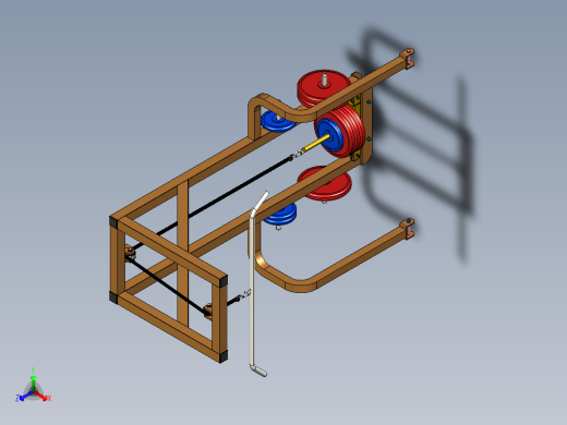 健身正等轴测缩略图