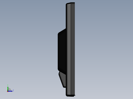 solidworks LG液晶显示屏左视缩略图